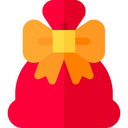 Transparent Christmas Red Symbol for Christmas Ornament for Christmas