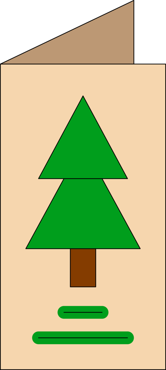 Transparent Christmas Green Christmas tree Triangle for Christmas Ornament for Christmas