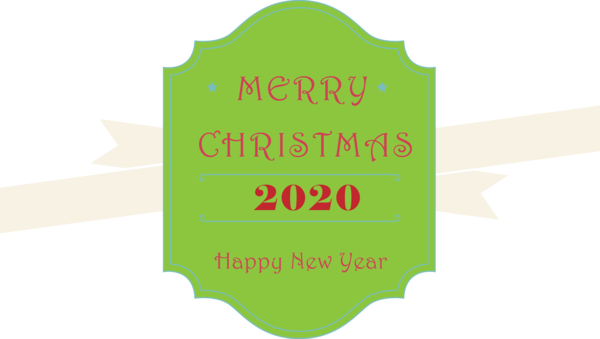 Transparent Christmas Green Text Yellow for Merry Christmas for Christmas