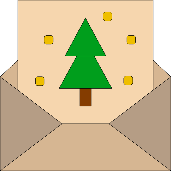 Transparent Christmas Triangle Pyramid Line for Christmas Ornament for Christmas