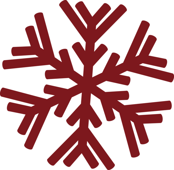 Transparent Christmas Line Hand Symbol for Snowflake for Christmas