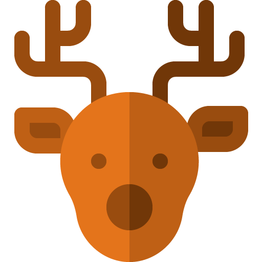 Transparent Christmas Deer for Christmas Ornament for Christmas