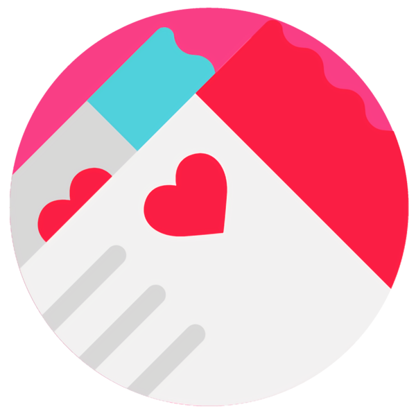 Transparent Valentine's Day Circle Logo Heart for Valentine Heart for Valentines Day