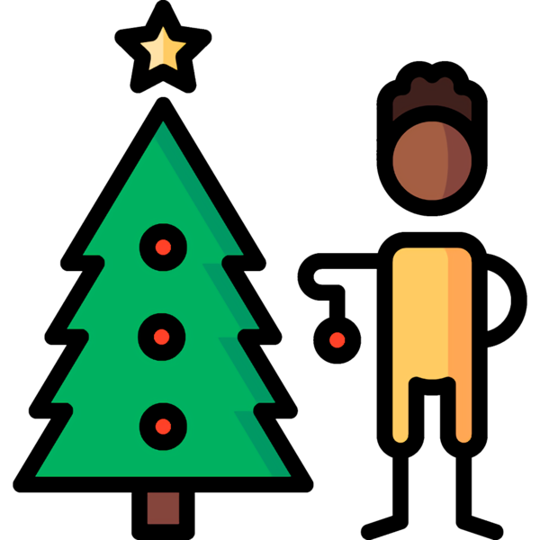 Transparent Christmas Christmas tree Tree Sign for Christmas Ornament for Christmas