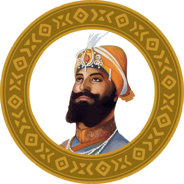 Transparent Guru Gobind Singh Jayanti Logo Label Badge for Guru Gobind Singh for Guru Gobind Singh Jayanti