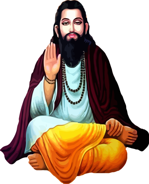 Transparent Guru Ravidas Jayanti Guru Prophet for Guru Ravidas for Guru Ravidas Jayanti