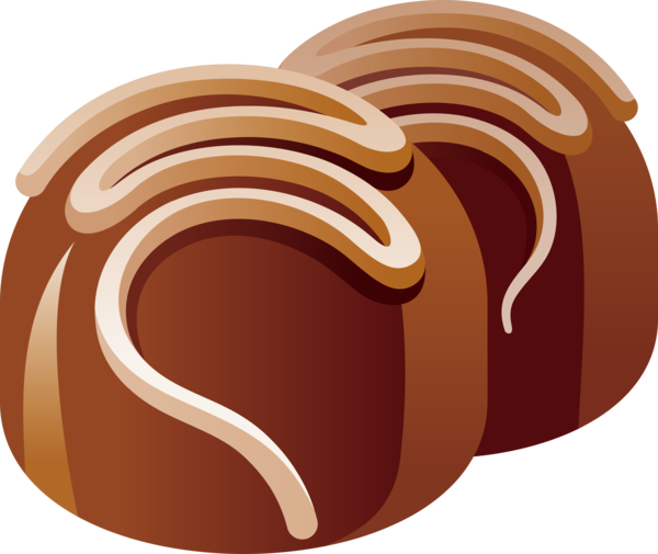 Transparent Valentine's Day Chocolate Brown Food for Chocolates for Valentines Day