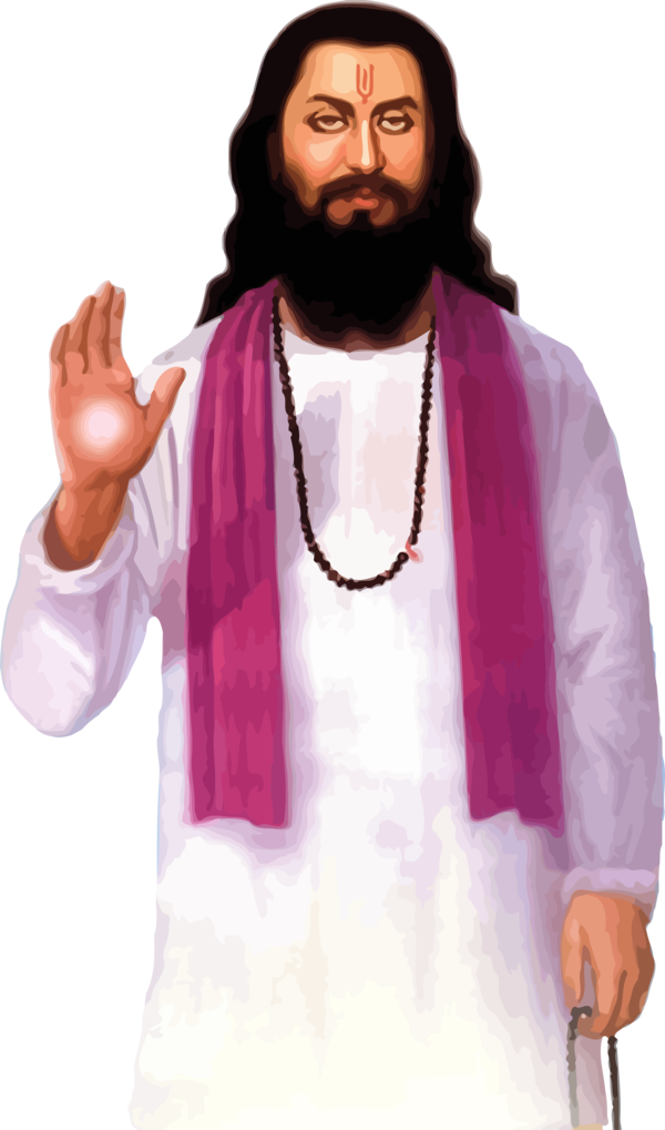 Transparent Guru Ravidas Jayanti Guru Beard Facial hair for Guru Ravidas for Guru Ravidas Jayanti