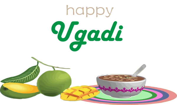 Transparent Ugadi Natural foods Food Food group for Happy Ugadi for Ugadi
