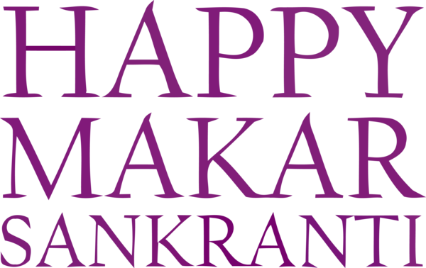 Transparent Makar Sankranti Font Text Pink for Happy Makar Sankranti for Makar Sankranti