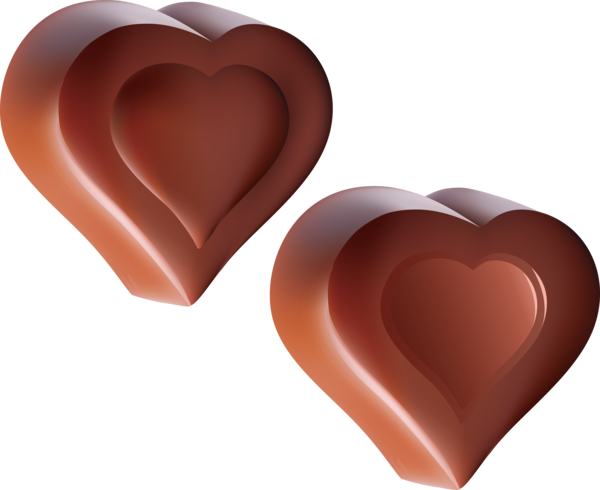 Transparent Valentine's Day Heart Chocolate Praline for Chocolates for Valentines Day