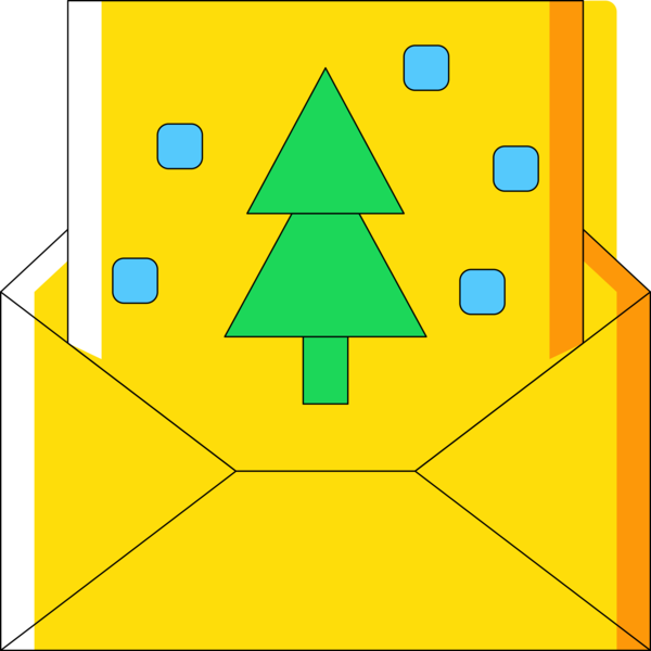 Transparent Christmas Yellow Green Line for Christmas Ornament for Christmas