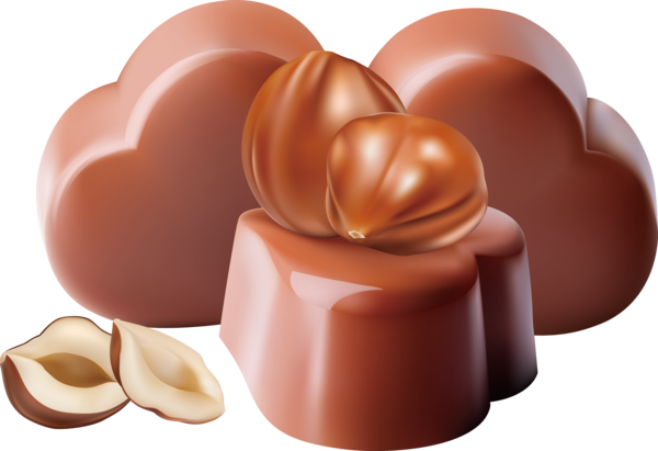Transparent Valentine's Day Chocolate Praline Food for Chocolates for Valentines Day
