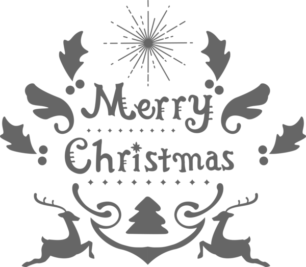 Transparent Christmas Text Font Leaf for Christmas Fonts for Christmas