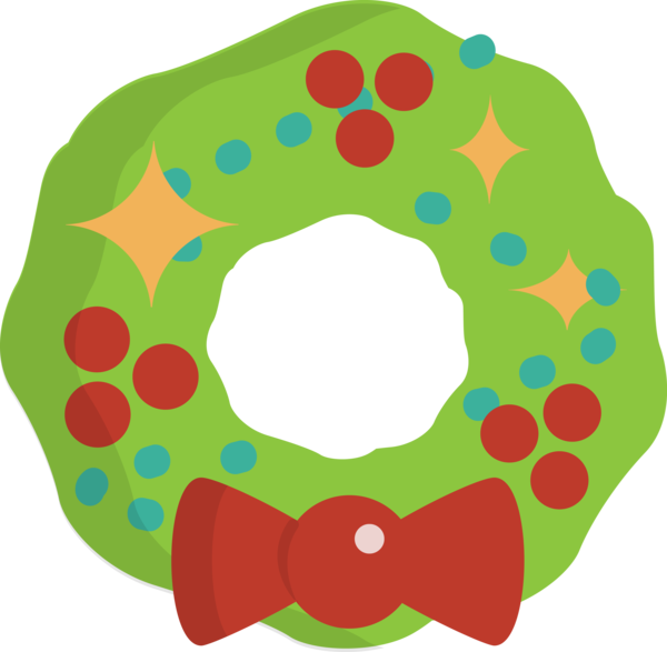 Transparent Christmas Circle for Christmas Ornament for Christmas