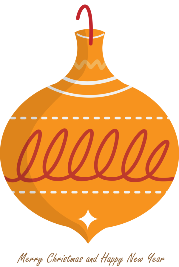 Transparent Christmas Orange Logo for Christmas Bulbs for Christmas