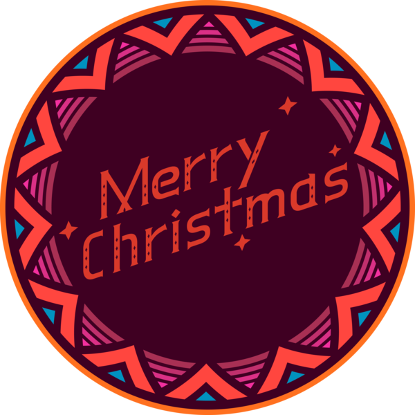 Transparent Christmas Font Circle Logo for Christmas Fonts for Christmas