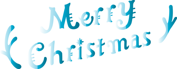 Transparent Christmas Font Text Blue for Christmas Fonts for Christmas