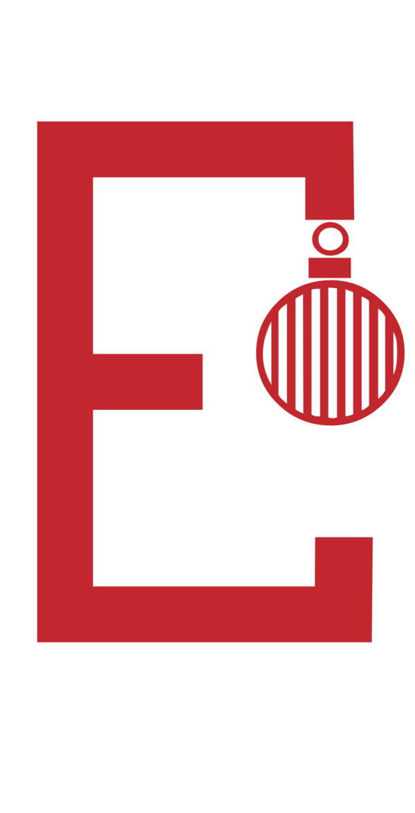 Transparent Christmas Line Logo Font for Christmas Alphabet for Christmas