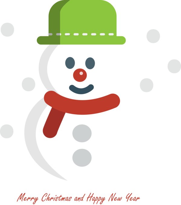 Transparent Christmas Nose Clown Line for Snowman for Christmas