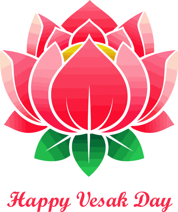 Transparent Vesak Petal Flower Lotus family for Buddha Day for Vesak