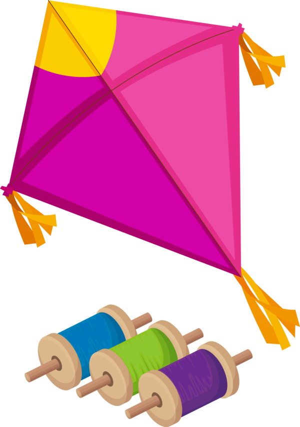 Transparent Makar Sankranti Paper for Kite Flying for Makar Sankranti