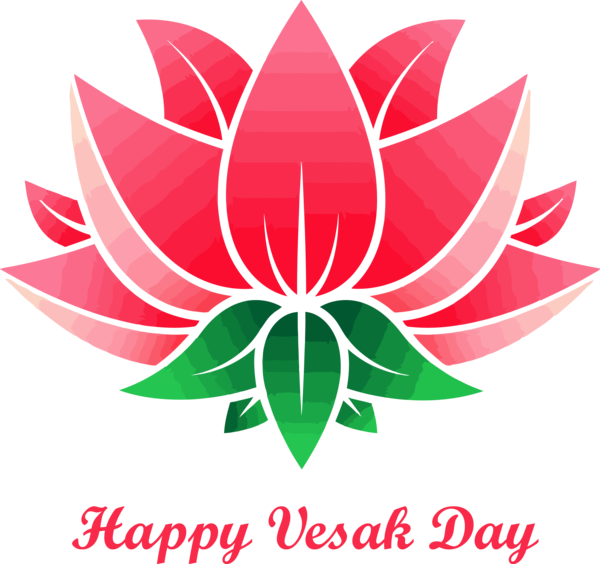 Transparent Vesak Flower Petal Plant for Buddha Day for Vesak