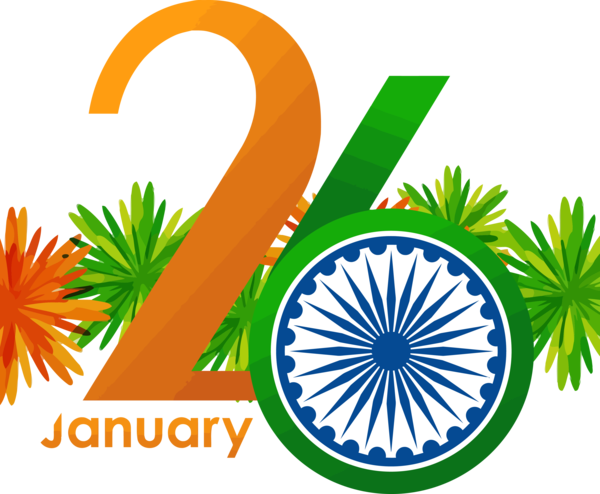 Transparent India Republic Day Leaf Plant Logo for Happy India Republic Day for India Republic Day