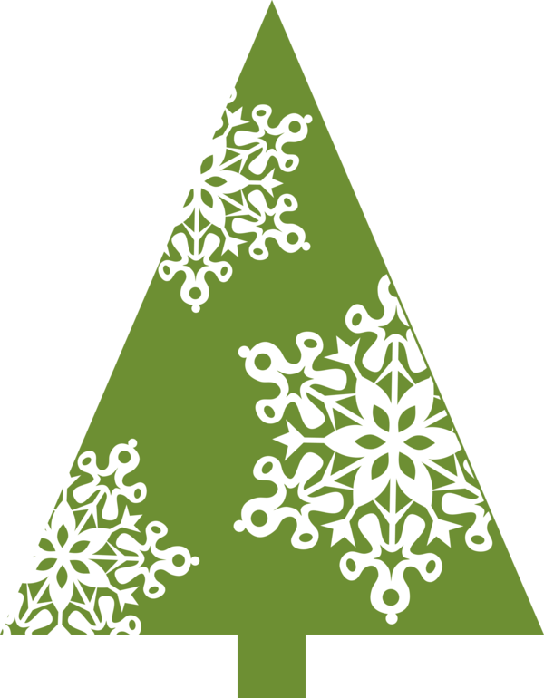 Transparent Christmas Green oregon pine Leaf for Christmas Tree for Christmas