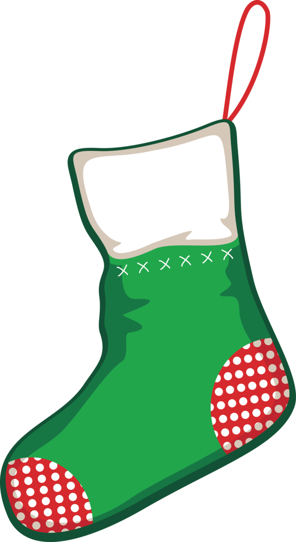 Transparent Christmas Christmas stocking Christmas decoration Footwear for Christmas Stocking for Christmas