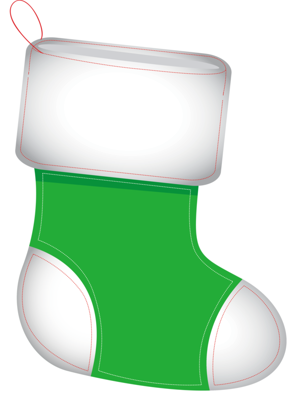 Transparent Christmas Green for Christmas Stocking for Christmas