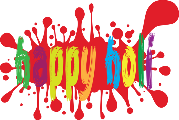 Transparent Holi Social group Text Celebrating for Happy Holi for Holi