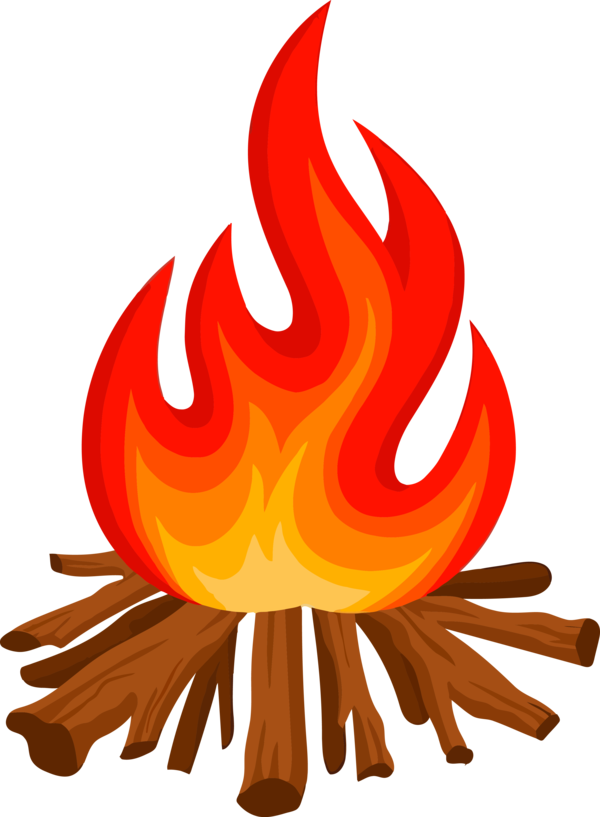 Transparent Lohri Flame Fire Symbol for Happy Lohri for Lohri