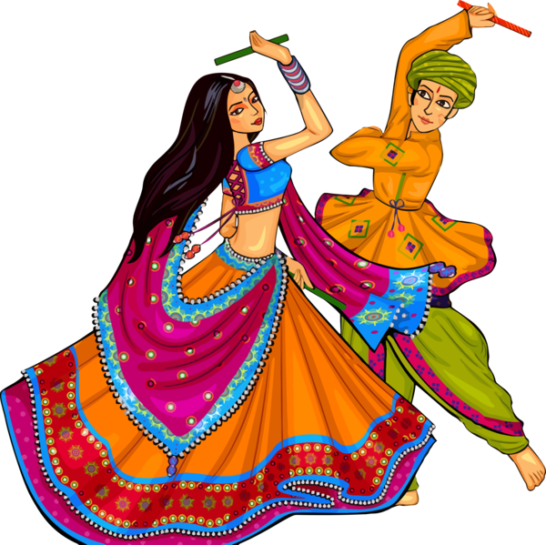 Transparent Lohri Dance Folk dance Costume design for Happy Lohri for Lohri