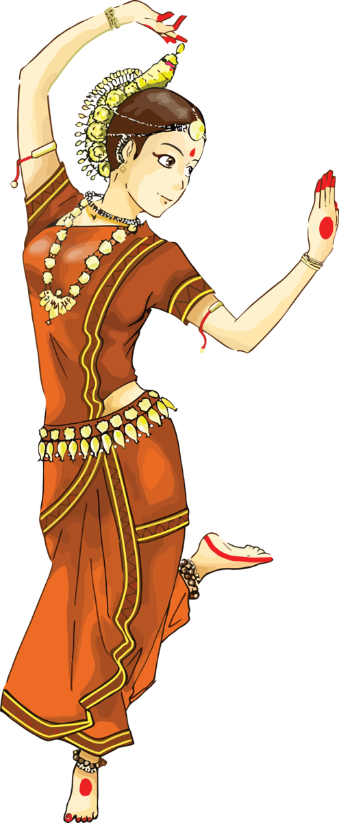 Transparent Lohri Cartoon Dance Costume design for Happy Lohri for Lohri