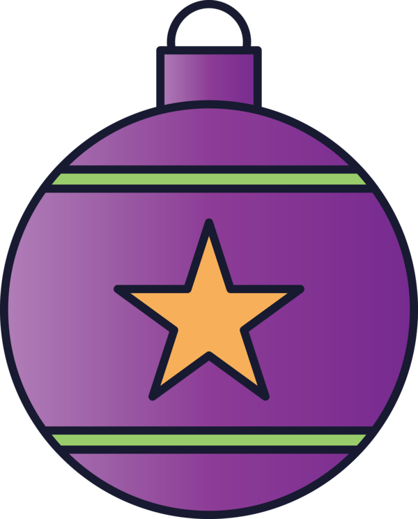 Transparent Christmas Purple Violet Holiday ornament for Christmas Bulbs for Christmas
