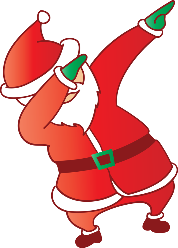 Transparent Christmas Cartoon Santa claus Christmas for Santa for Christmas