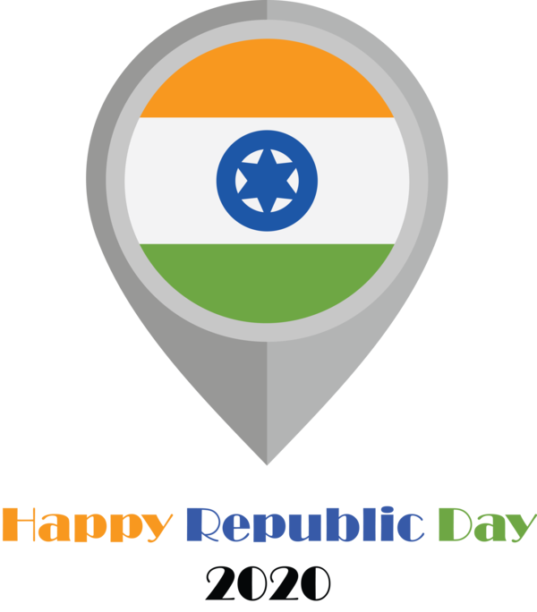 Transparent India Republic Day Logo Symbol Sign for Happy India Republic Day for India Republic Day