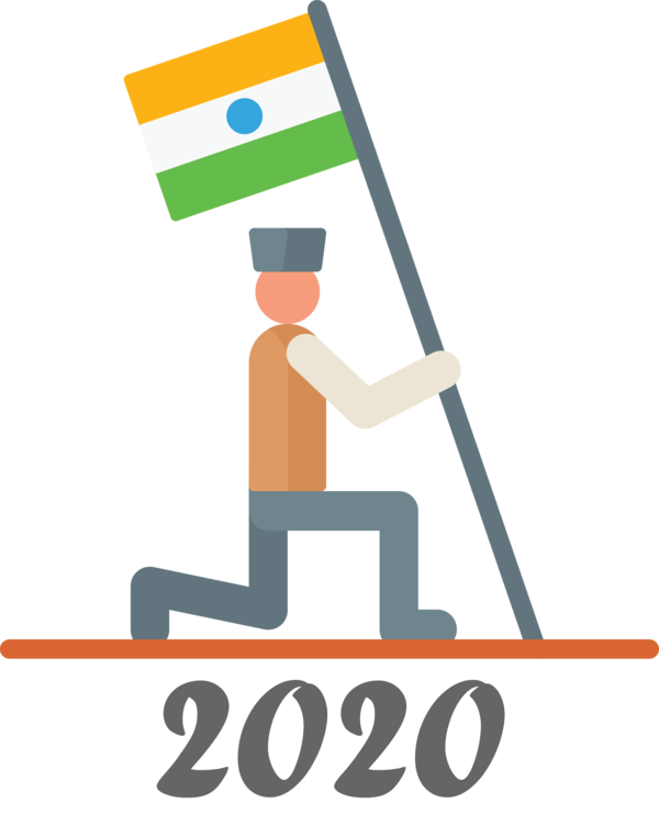 Transparent India Republic Day Logo Line Signage for Happy India Republic Day for India Republic Day