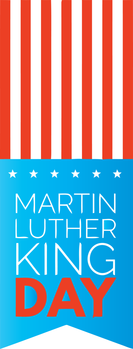 Transparent Martin Luther King Jr. Day Text Line Font for MLK Day for Martin Luther King Jr Day