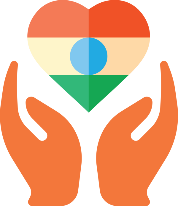 Transparent India Republic Day Hand Gesture Symbol for Happy India Republic Day for India Republic Day