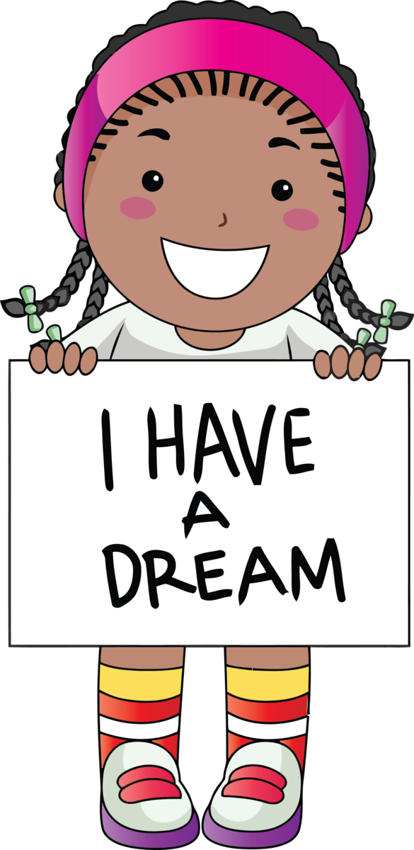 Transparent Martin Luther King Jr. Day Cartoon Facial expression Cheek for MLK Day for Martin Luther King Jr Day