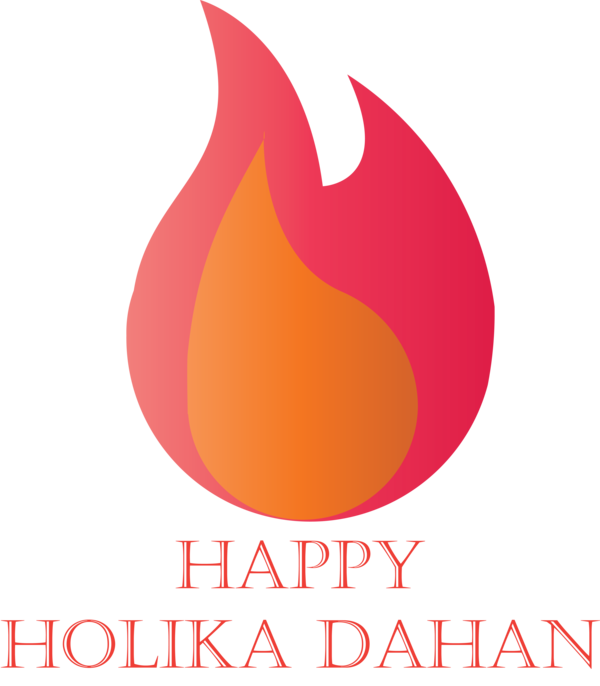 Transparent Holika Dahan Logo Font for Holika for Holika Dahan