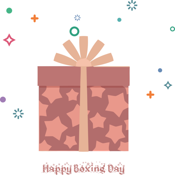 Transparent Boxing Day Font Logo Pattern for Happy Boxing Day for Boxing Day