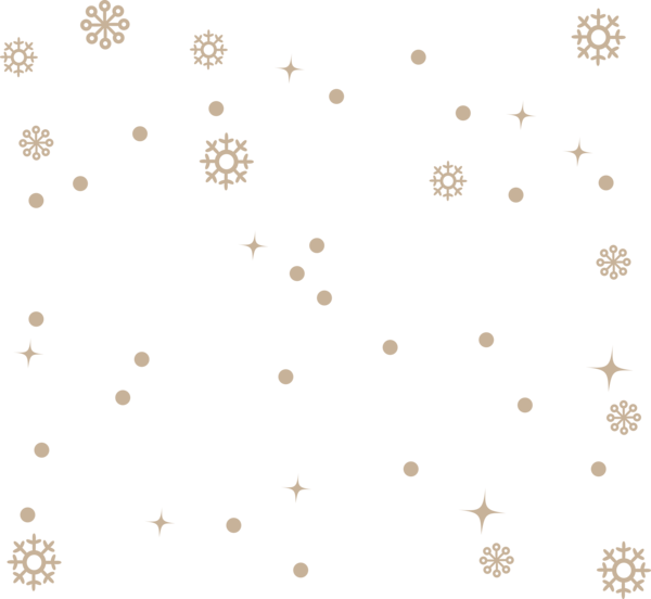 Transparent Christmas Text Pattern Line for Snowflake for Christmas