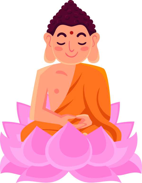 Transparent Bodhi Day Meditation Sitting Guru for Bodhi Lotus for Bodhi Day