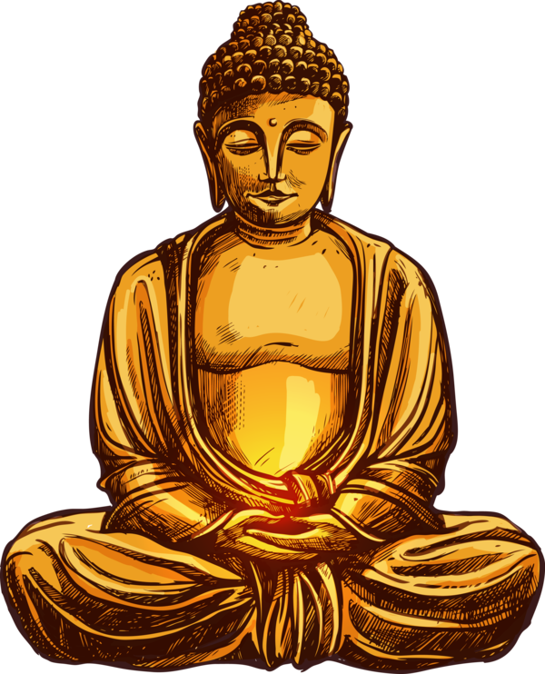 Transparent Bodhi Day Meditation Guru Zen master for Bodhi for Bodhi Day