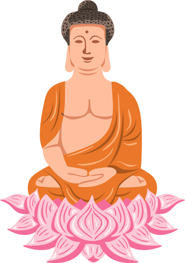 Transparent Bodhi Day Meditation Sitting Guru for Bodhi Lotus for Bodhi Day