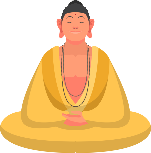 Transparent Bodhi Day Neck Headgear Meditation for Bodhi for Bodhi Day
