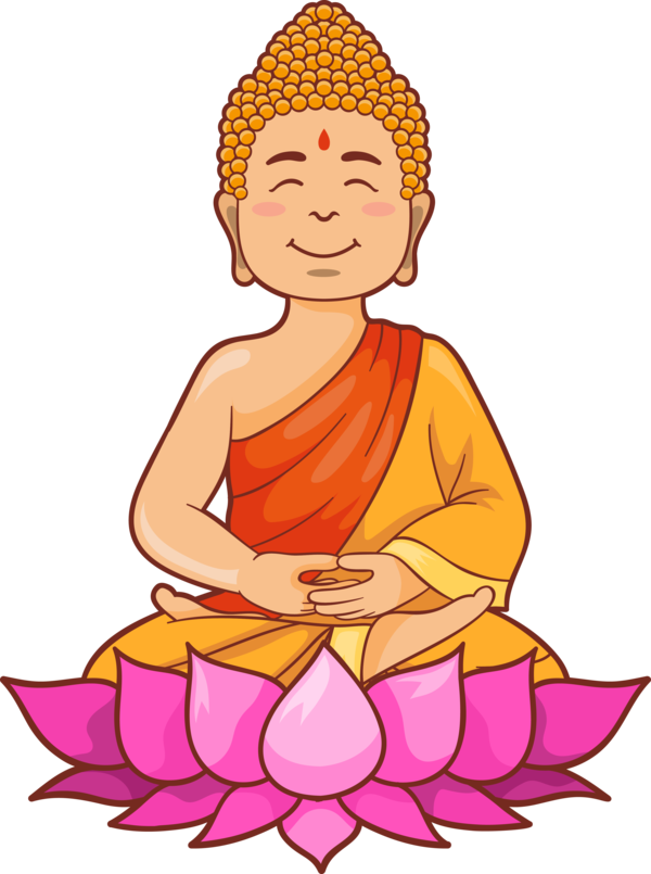 Transparent Bodhi Day Meditation Sitting Petal for Bodhi Lotus for Bodhi Day